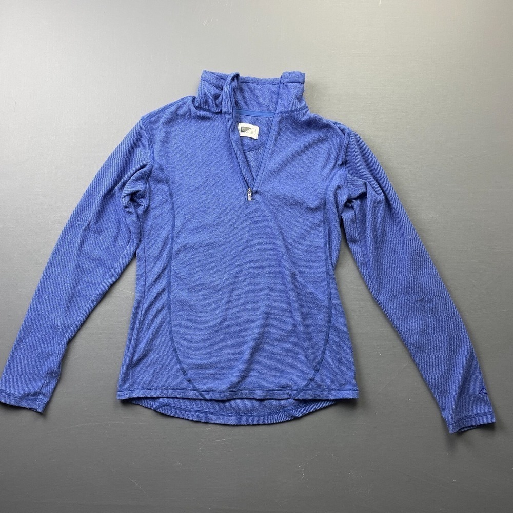Alpine Design Women's XS Blue Quarter Zip Pullover Hiking Outdoor Athletic Top
